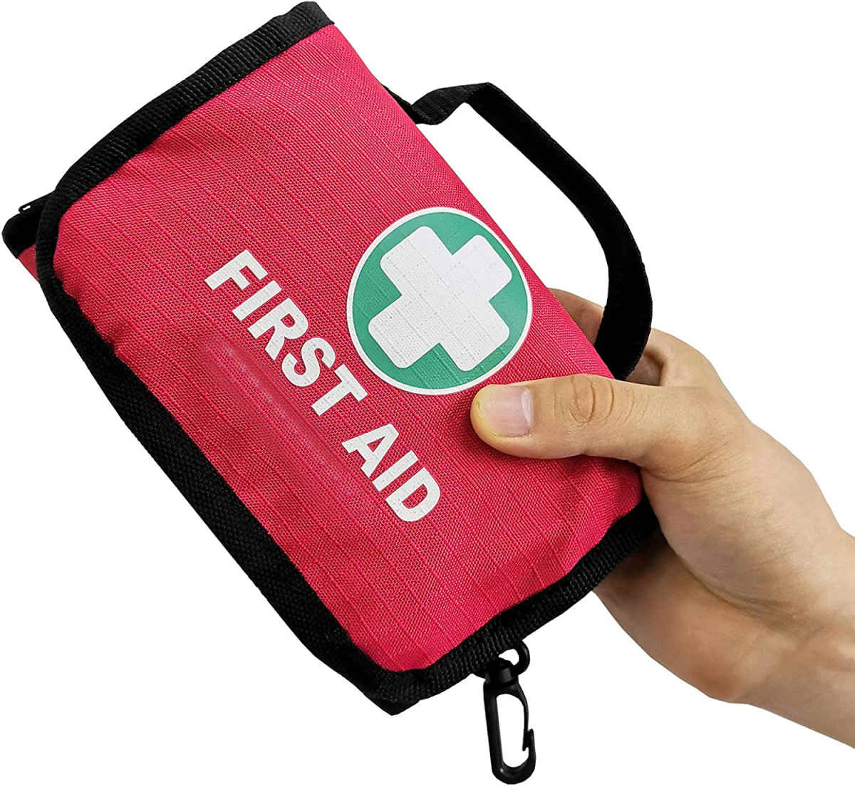 Mitkä ovat Small First Aid Grab Bagin ominaisuudet ja käyttötarkoitukset?