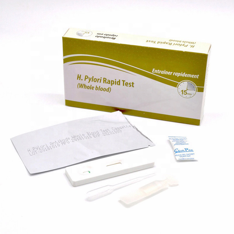 Lääketieteellinen H.pylori Rapid Test Kits -kasetti